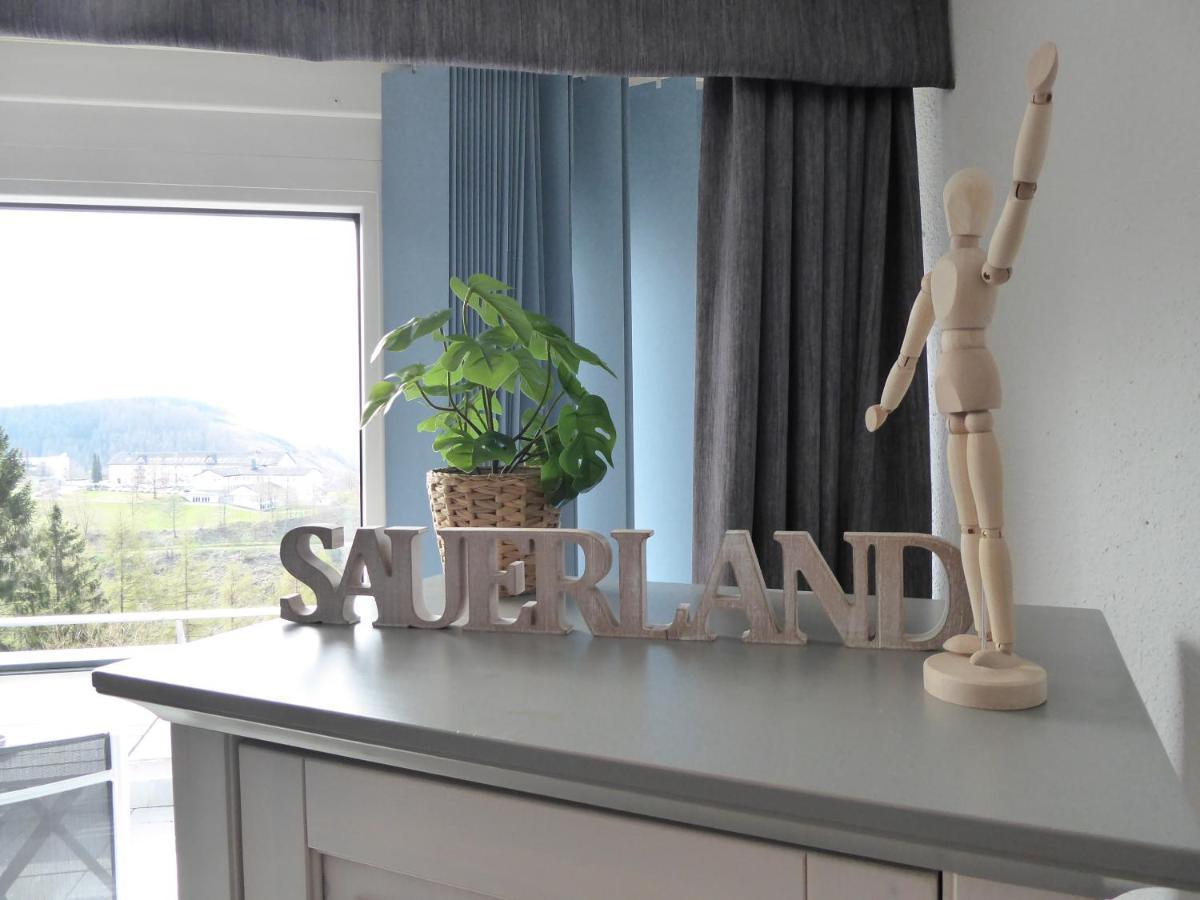 Apartment Citystar Winterberg Ferienwohnung 5 Pers Pool Sauna Ps4 Terrasse Near Bikepark Luaran gambar